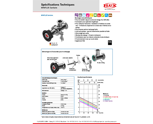 MINIFLUX Sanitary